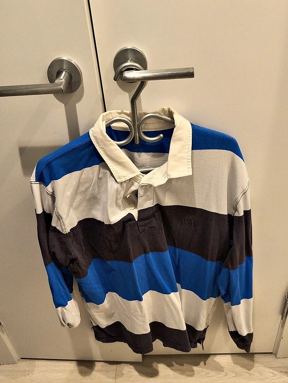 Uniqlo X J.W. Anderson Color Block Polo Shirt Size XL